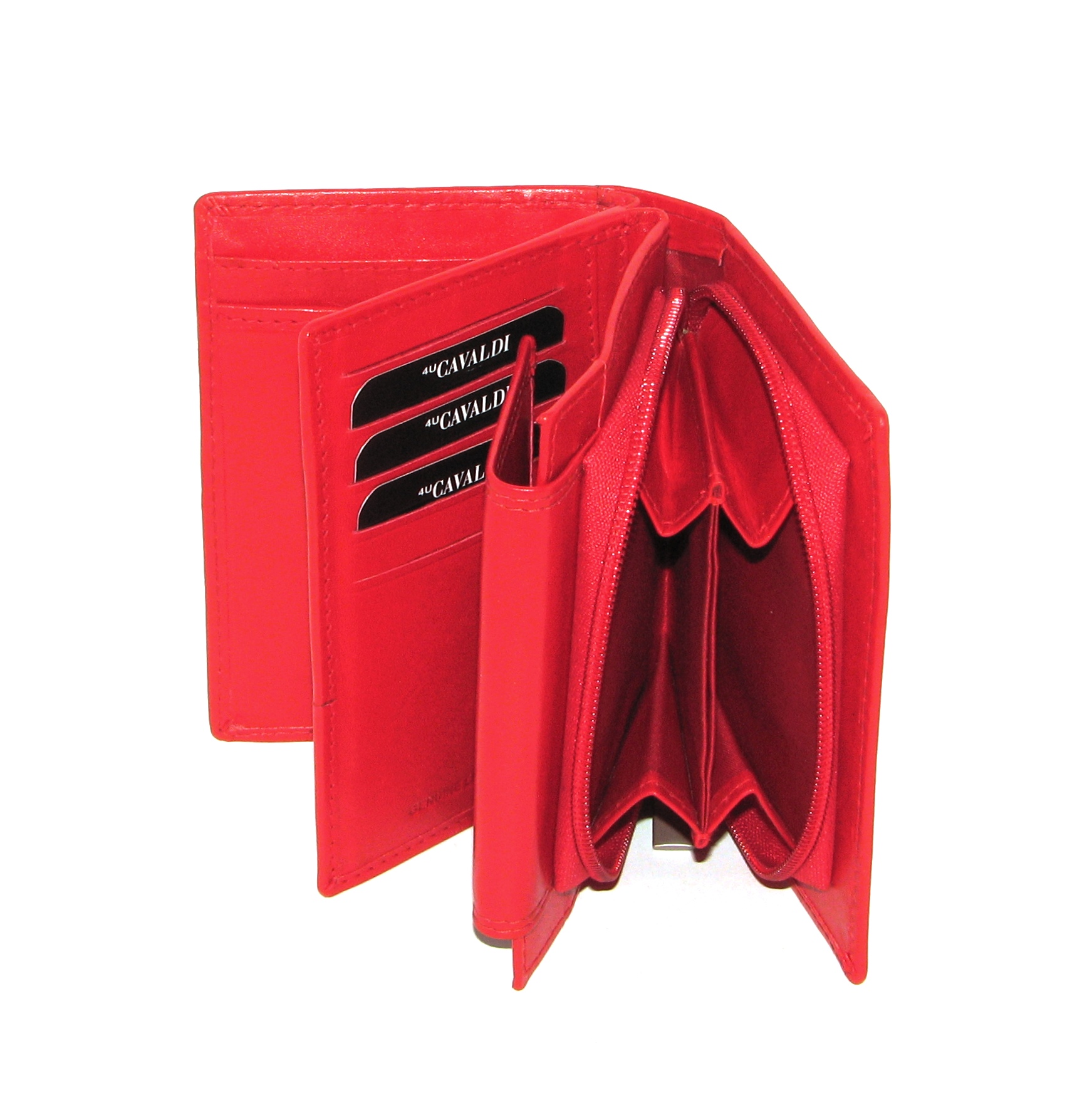 Кошелек женский Cavaldi RD-01-CMN RED-BLK Кошелек женский Cavaldi RD-01-CMN RED-BLK